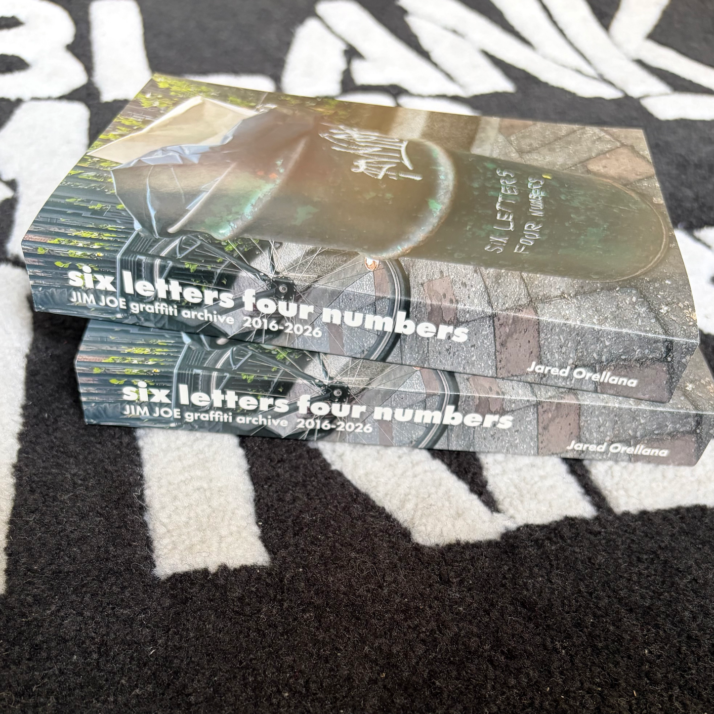 six letters four numbers  JIM JOE graffiti archive 2016-2026 - Jared Orellana