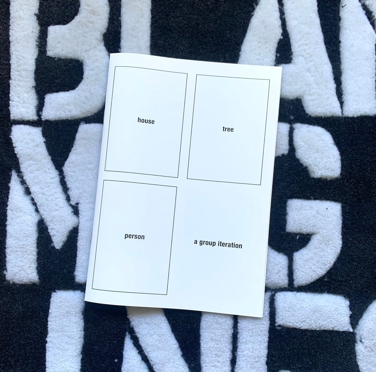 House Tree Person  a group iteration ZINE - SYS